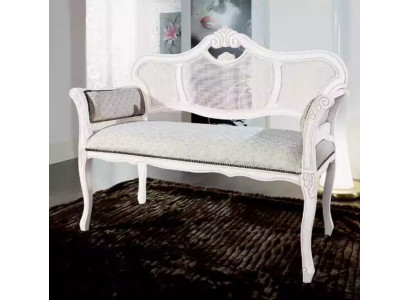 Banco Sala de estar Banco clásico de tela de muebles de telas Bancos