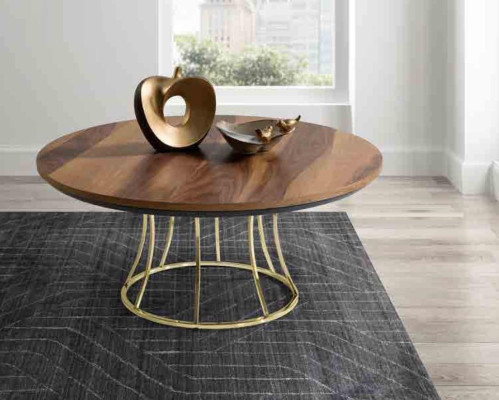 Mesa Muebles Lujo Madera Moderno Nuevo Mesa de centro Sala de estar Diseño
