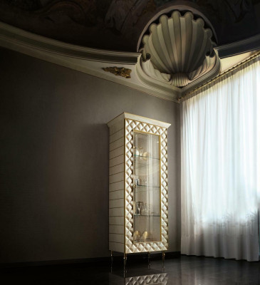 VITRINE Mueble de vidrio Diseño Barroco Rococó Mobiliario Decorativo Modernismo art nouveau
