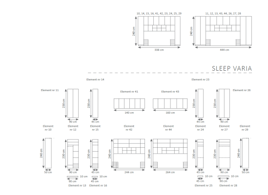 Diseño de dormitorio con camas cómodas y armarios elegantes.