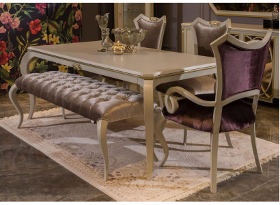 Mesa de comedor de lujo Juego de sillas grupo conjunto Mesa Mesas Conjunto de 5 piezas.