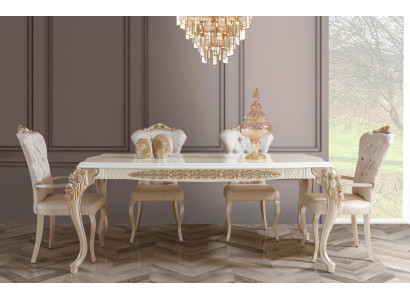 Juego de comedor Conjunto de comedor Mesa de comedor 6 sillas Moderno Nuevo Set de mobiliario de 7 piezas
