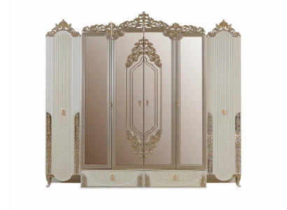 Dormitorio Armario Material Madera Armario Moderno nuevo Beige