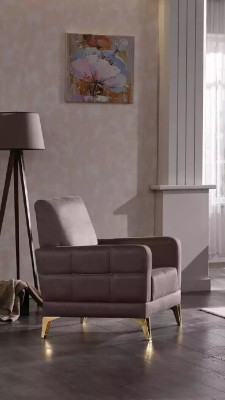 Sofá de lujo 3+3+1 Set de telas de diseñador Sofá Butacas Individuales