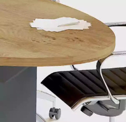 Mesa de conferencia moderna, mesas de reuniones, muebles de madera, muebles de oficina.