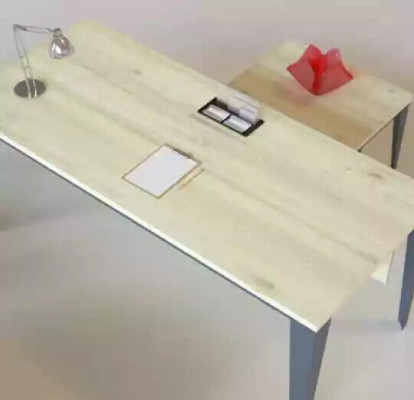 Diseñador Marrón Escritorio Muebles de oficina Mesas de madera Muebles de lujo Nuevos