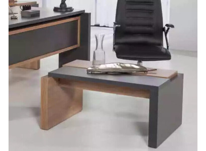 Mesa de centro moderna de lujo Mesa de almacenamiento marrón para oficina Muebles de madera de diseño