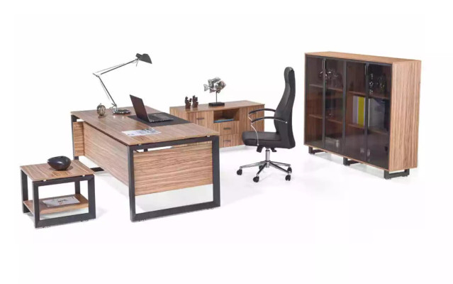 Mesa de centro cuadrada marrón de lujo de madera para el diseño de muebles de sala de estar.