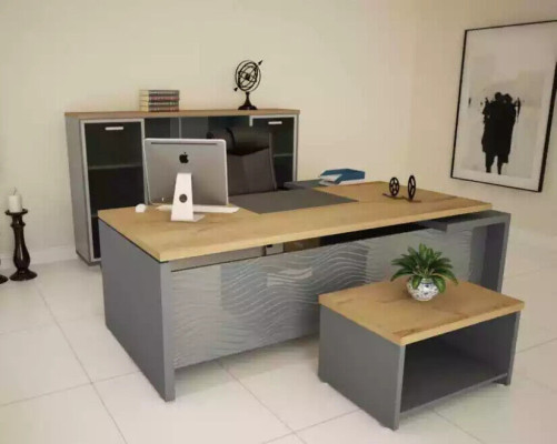 Moderna mesa auxiliar marrón mesa de centro diseño de lujo muebles.