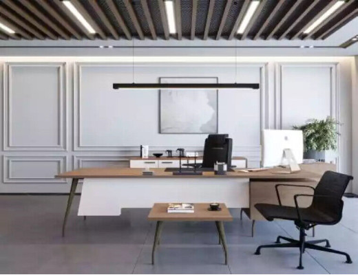 Mesa de centro clara clásica diseño moderno estante mesa de madera oficina