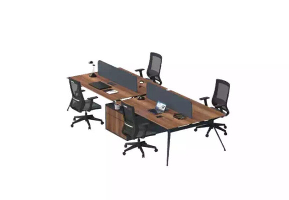 Gran mesa de trabajo. Mesas de oficina. Muebles de oficina. Madera maciza. Muebles de lujo.