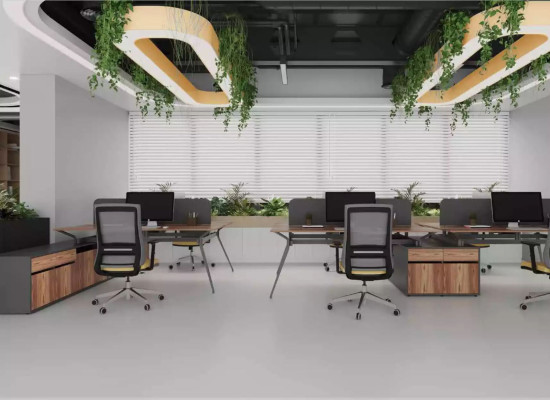 Gran escritorio de computadora, muebles de oficina, mesa de trabajo para laptop, mesas de trabajo, muebles de oficina en casa.