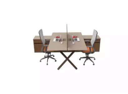 Mesas de oficina Mobiliario de oficina Grandes salas de trabajo Muebles de oficina modernos Madera