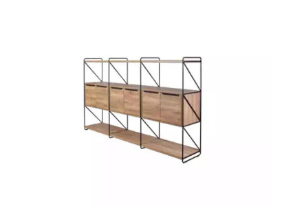 Oficina Armario Librería de madera Armario de oficina Estante Moderno