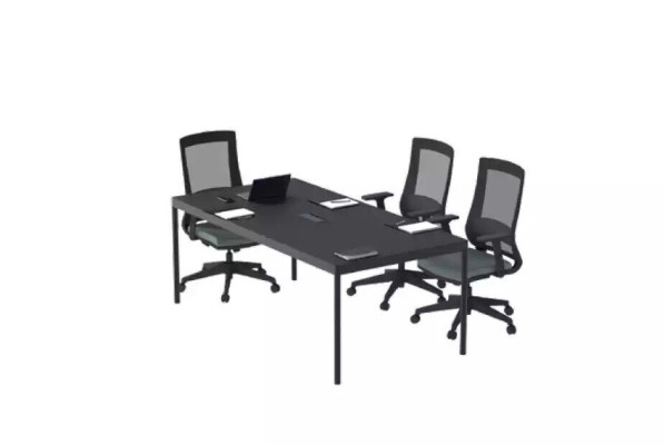 Escritorios de oficina, muebles de madera modernos, mesas de conferencia, púlpito de reuniones, muebles de oficina