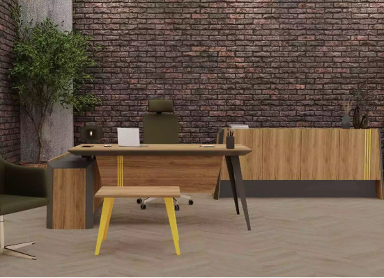 Modernes Kommode de madera, buffet, muebles de oficina, armario alto, muebles de lujo