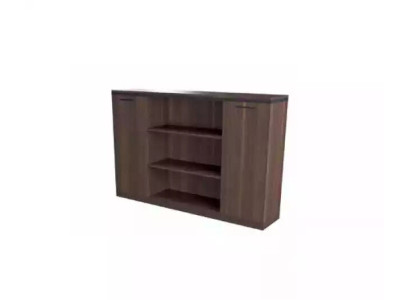 Oficina Estantería de libros Muebles de madera maciza Consolas Estantes Armario con cajones