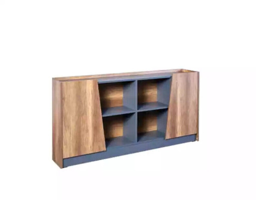 Estudio estantería armario madera estante vitrina marrón moderno