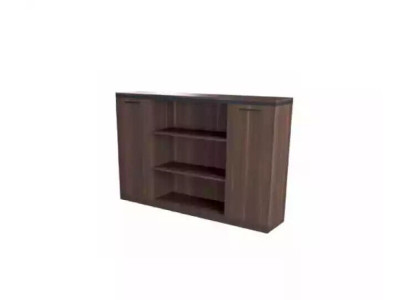 Estantería para libros Oficina Librería Estudio Diseño Madera Marrón Nuevo