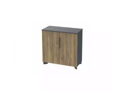 Mueble para oficina de lujo color marrón de madera estilo diseñador Aparador