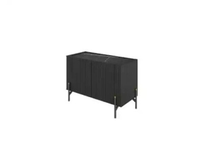 Cómoda aparador cómoda de oficina muebles de diseño armario mueble de televisión oficina negro