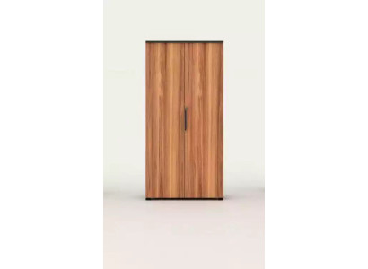 Gran armario de archivos, gabinetes de oficina, muebles de lujo con puertas de madera.