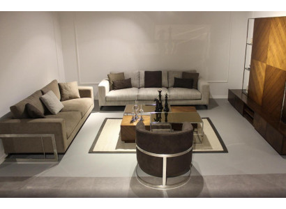 Muebles de sala de estar Diseño Sala de estar Conjunto de 4 piezas Sofá moderno Nuevo Mesa de centro