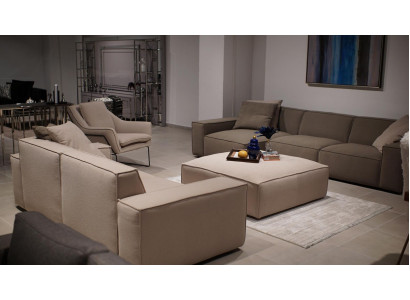 Juego de sala 4 piezas Mobiliario de lujo Conjunto de sofá Diseño sofá esquinero