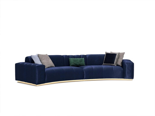 Conjunto de sala de estar de 4 pzas muebles de lujo mesa de centro de madera juego de sofá moderno muebles tapizados.