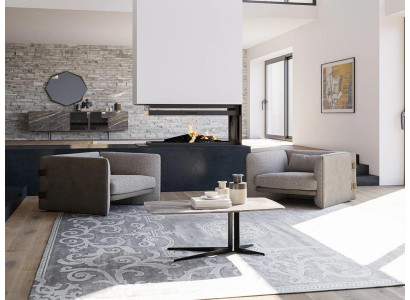 Lujo 2x sillón Muebles tapizados Sala de estar Moderno Mesa de centro Nuevo