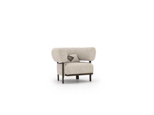 Salón de lujo moderno 2x sofá de dos plazas tapizado textil diseño mobiliario