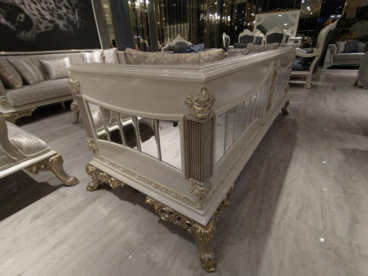 Conjunto moderno de sofás 5 piezas, conjunto de sala de estar de lujo 3+3+1+1+mesa de centro, nuevo.