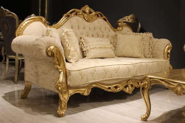 Sofá conjunto 3+1 plazas Sofá de diseñador Juego completo de sala de estar Sofá Sillón Nuevo