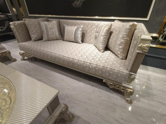 Muebles de sala premium Muebles de sala elegantes 2 sofás de 3 plazas