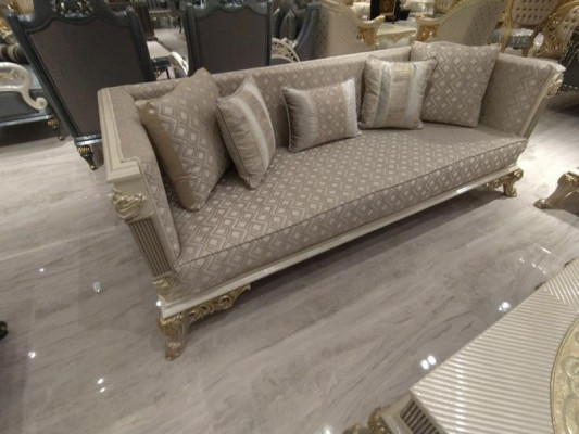 Muebles de sala premium Muebles de sala elegantes 2 sofás de 3 plazas