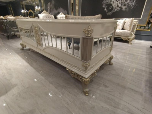 Muebles de sala premium Muebles de sala elegantes 2 sofás de 3 plazas