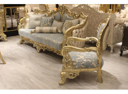 Conjunto de sofá clásico 3 plazas + 1 plaza + 1 plaza + 2 sillones relax, juego completo de 3 piezas.