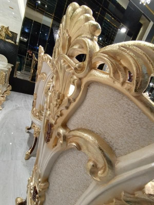 Conjunto de sillas de comedor 6x sillas Grupo de muebles de lujo Sillones SofásetId de asientos