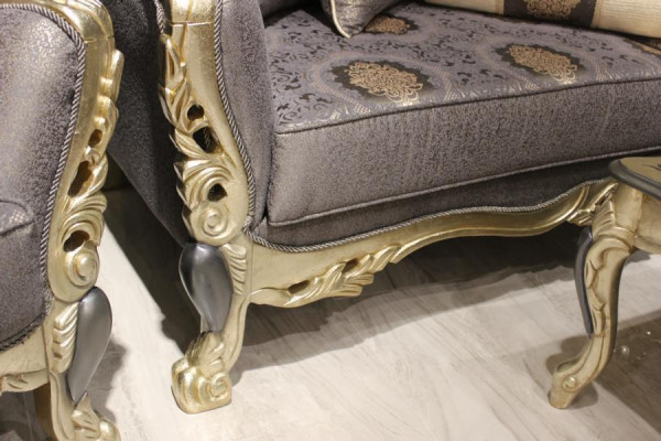 Muebles de salón de lujo Sofá Sofá elegante sofá moderno de lujo Nuevo