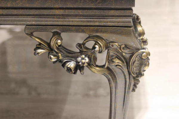 Mesa de centro de diseño color taupe para sala de estar, mesa de sala de estar, muebles de sala de estar.