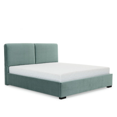 Conjunto completo de dormitorio de 3 piezas cama doble de diseñador con 2 mesitas de noche.