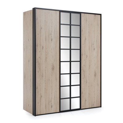 Armario marrón Muebles de dormitorio modernos Armarios de diseñador Nuevos