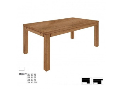 Mesa moderna, mesa de comedor, madera, mesa de madera, comedor, mesa de sala, madera maciza, nuevo.
