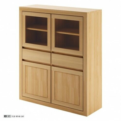 Cómoda de madera hecha a mano Aparador de madera genuina Estante de madera para sala de estar.