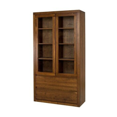 Vitrina Vitrinas Armario Estante Mueble de madera Armario Sistema de estanterías Sala de estar Vitrina de cristal