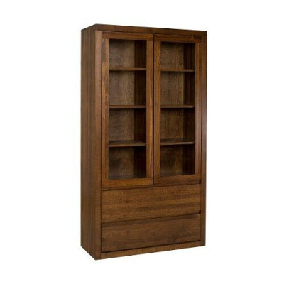 Vitrina Vitrinas Armario Estante Mueble de madera Armario Sistema de estanterías Sala de estar Vitrina de cristal