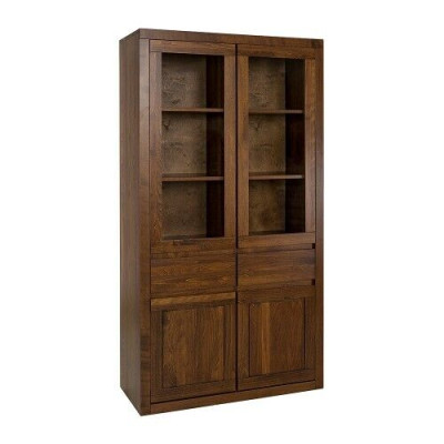 Vitrina Vitrinas Armario de vidrio Estantería Armario de madera Sistema de armario Estantes Sala de estar