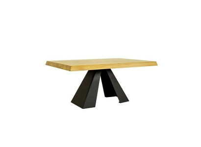 Diseño de mesa de centro de madera maciza para sala de estar, mesa auxiliar.