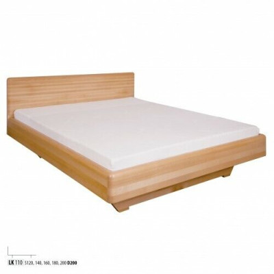 Cama de madera maciza 180x200 Cama doble Haya maciza Madera real Camas Cama de madera maciza completa