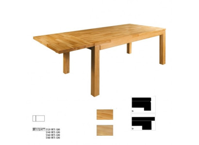 Mesa Mesa de comedor Muebles masivos Comedor 160x90cm Madera real Madera maciza Nuevo Mesas